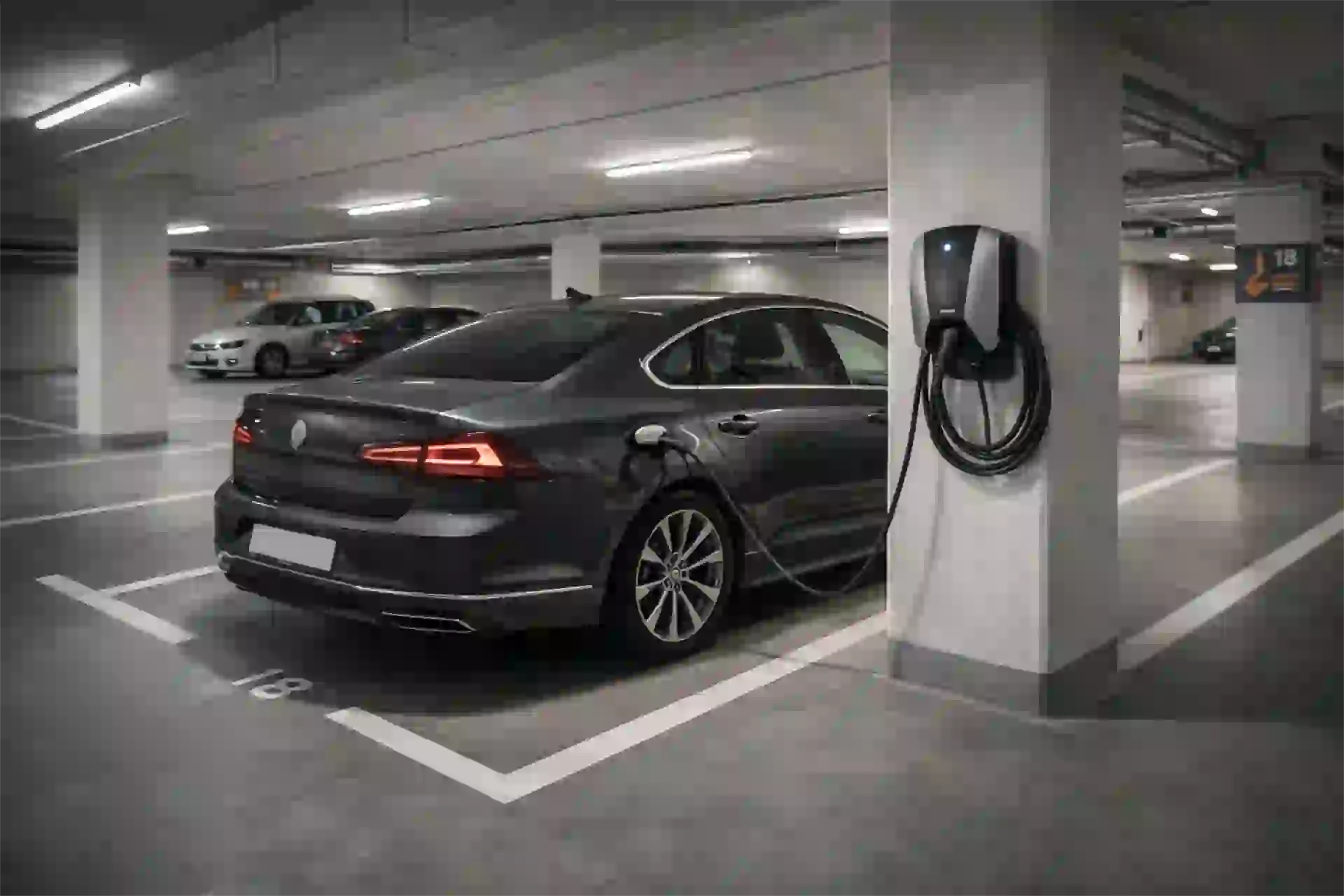 Installation borne de recharge à Conca